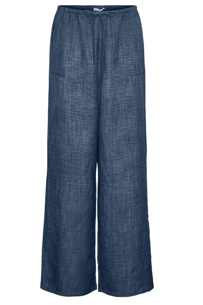 VMMELANEY HW LOOSE PANT WVN GA NOOS 10316385 DARK DENIM/MELANGE